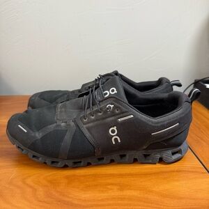 ON Men's Cloud 5 Running‎ Sneakers Black Slip On M13